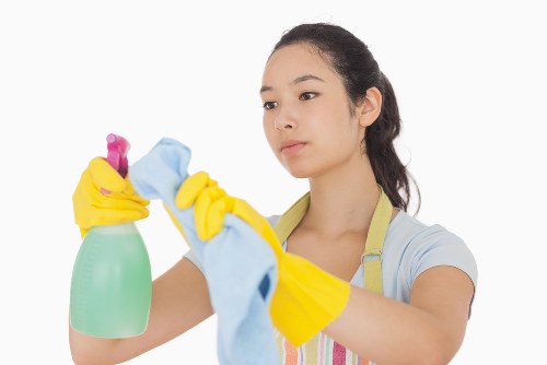 Professional move in cleaning for a flat in SW6
