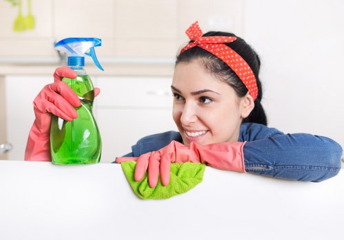 Detailed post-builder cleaning in a Fulham-style flat interior