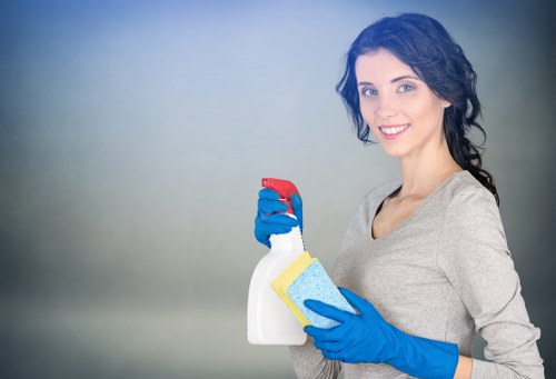 Routine kitchen and bathroom cleaning in a SW6 property